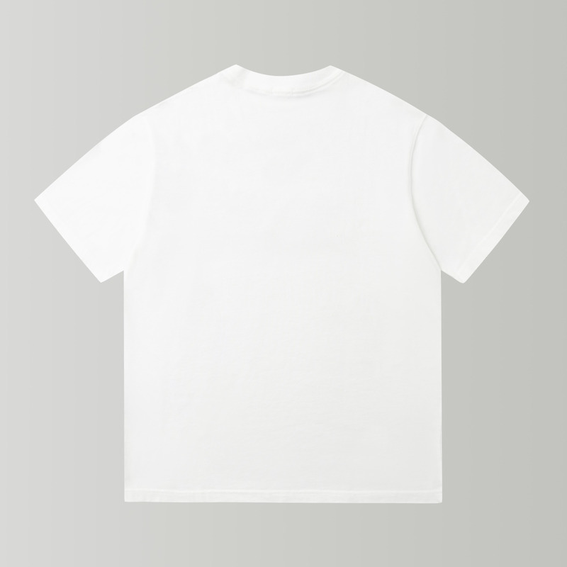 g*u*i x Ba*len*cia*ga cotton t shirt white