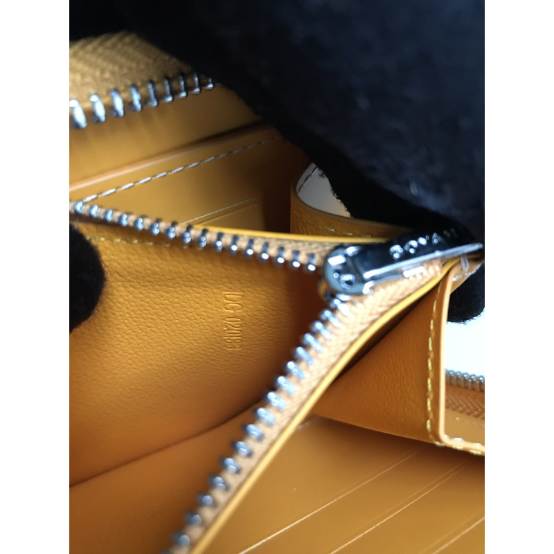 Go*ard Go*ardine matignon zip around gm wallet yellow