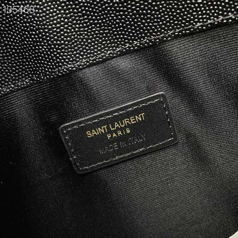 Saint Laurent Uptown Large Wallet Leather Black