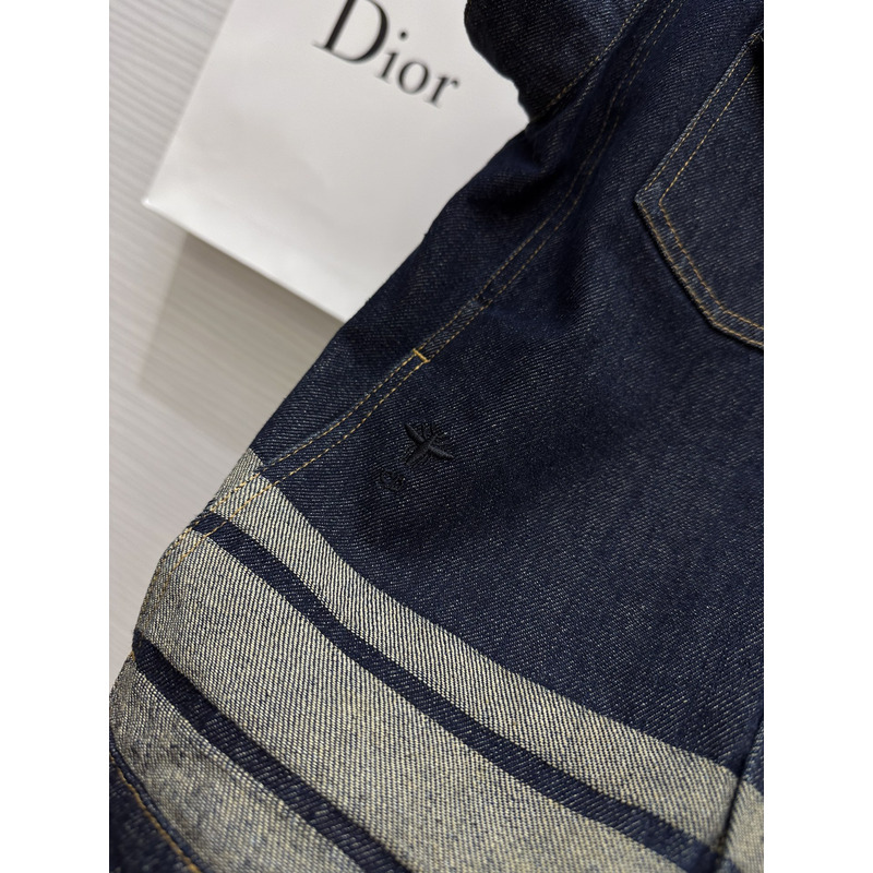 D*or couture jacket blue cotton denim