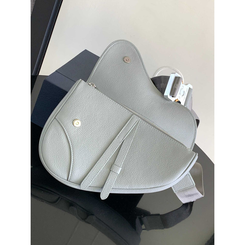 D*or by birkenstock ch**an D*or 1947 saddle bag grey