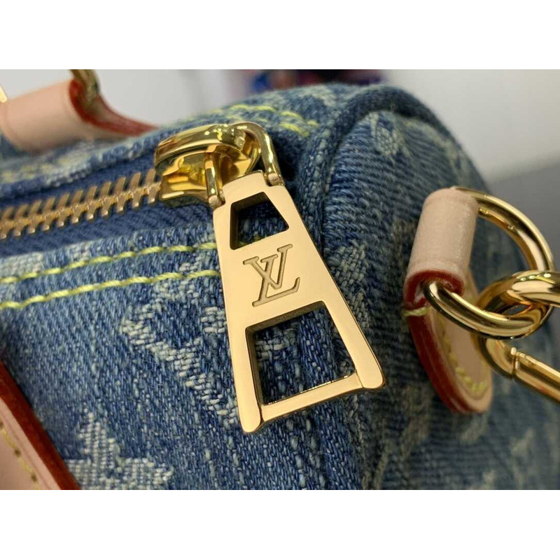 l**is V*t*n nano speedy denim blue