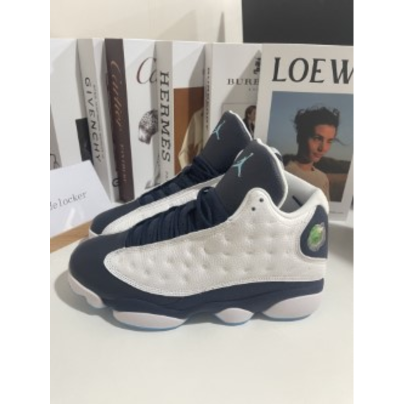 Air Jordan 13 Retro Sneakers Men Black And White