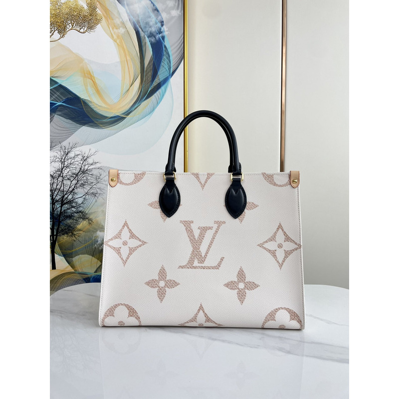 l**is V*t*n onthego mm tote monogram dune