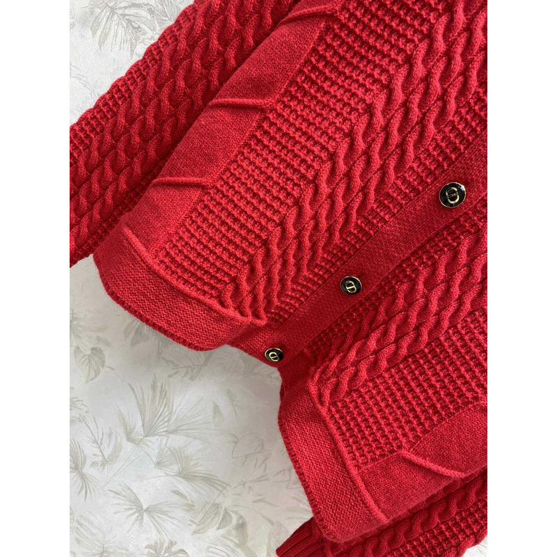 D*or cardigan red