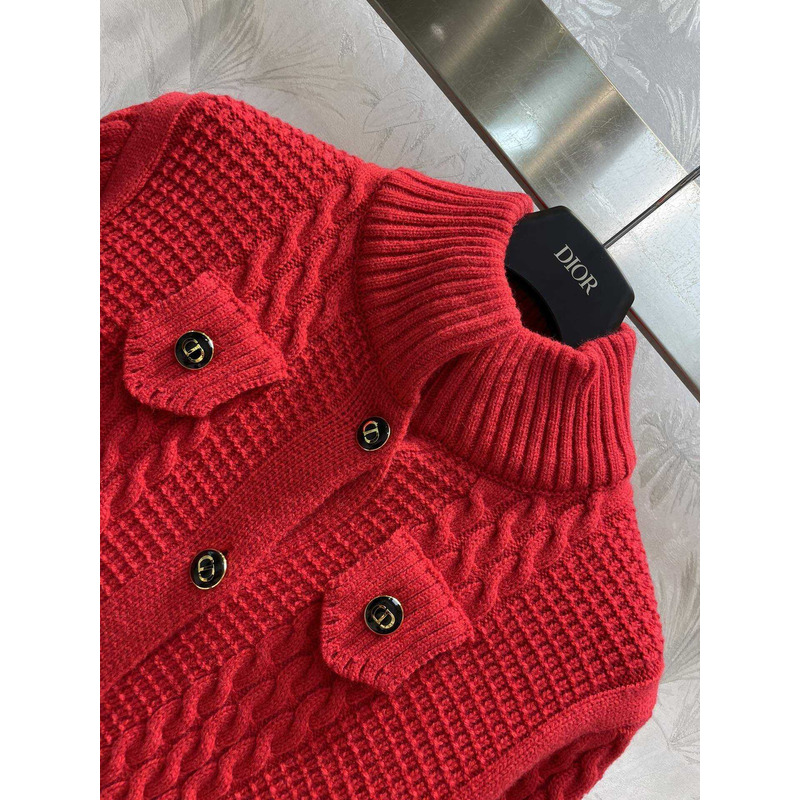 D*or cardigan red