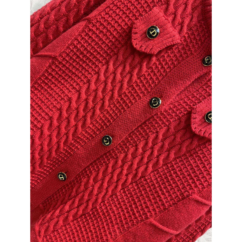 D*or cardigan red