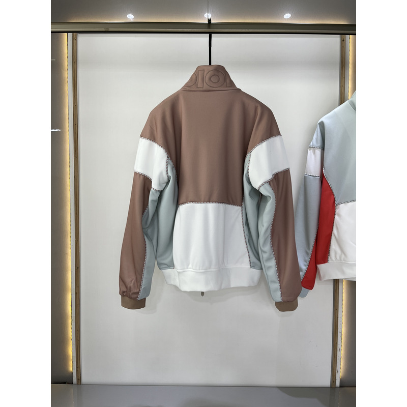 D*or bomber jacket beige grey and white