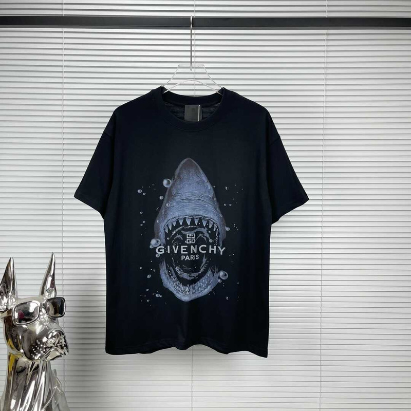 Givenchy Shark T-Shirt Black