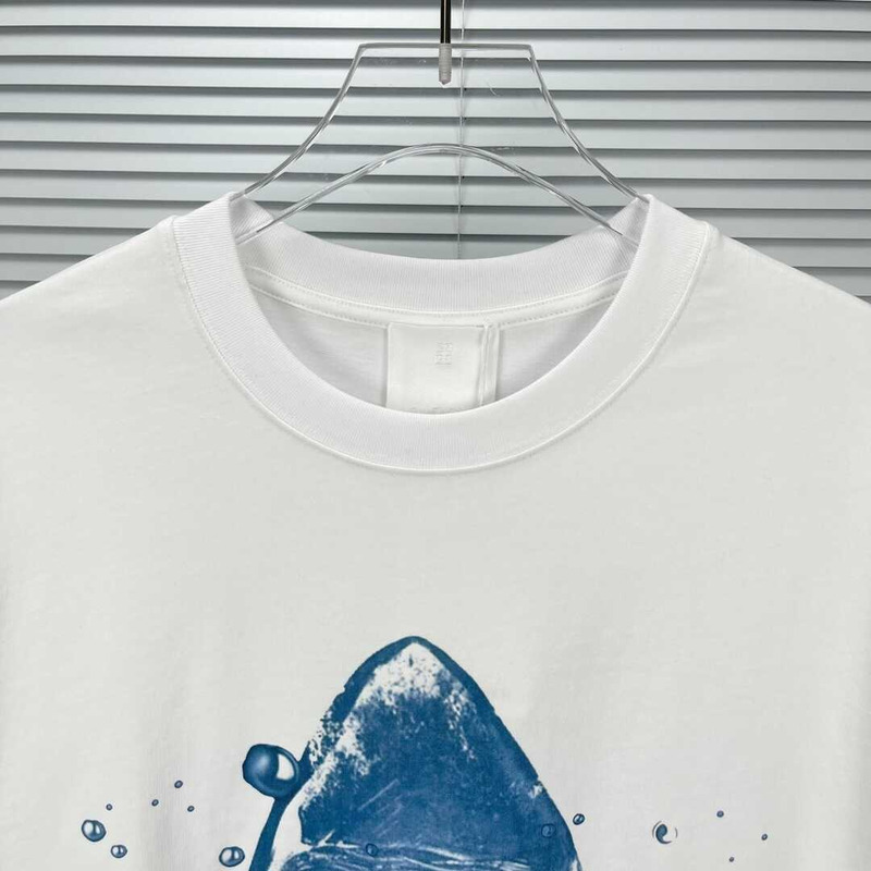 Givenchy Shark T-Shirt White