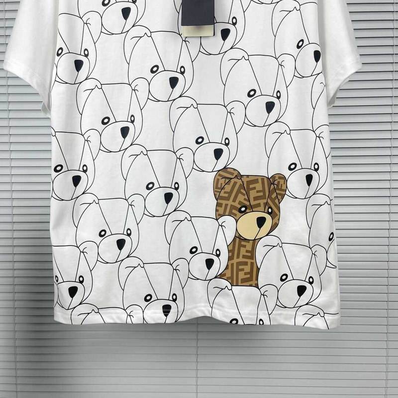 F**di bear t-shirt white