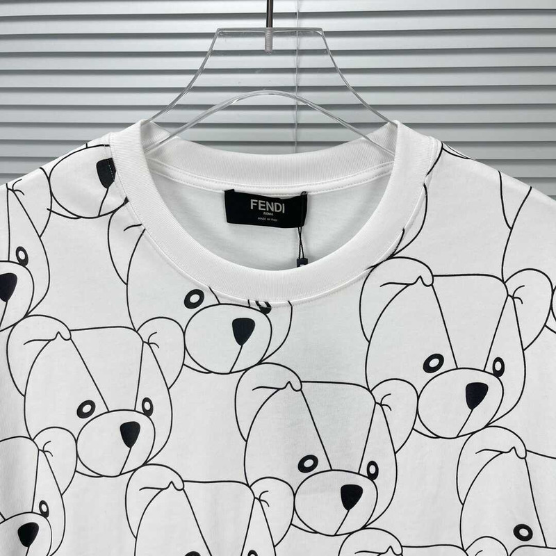 F**di bear t-shirt white