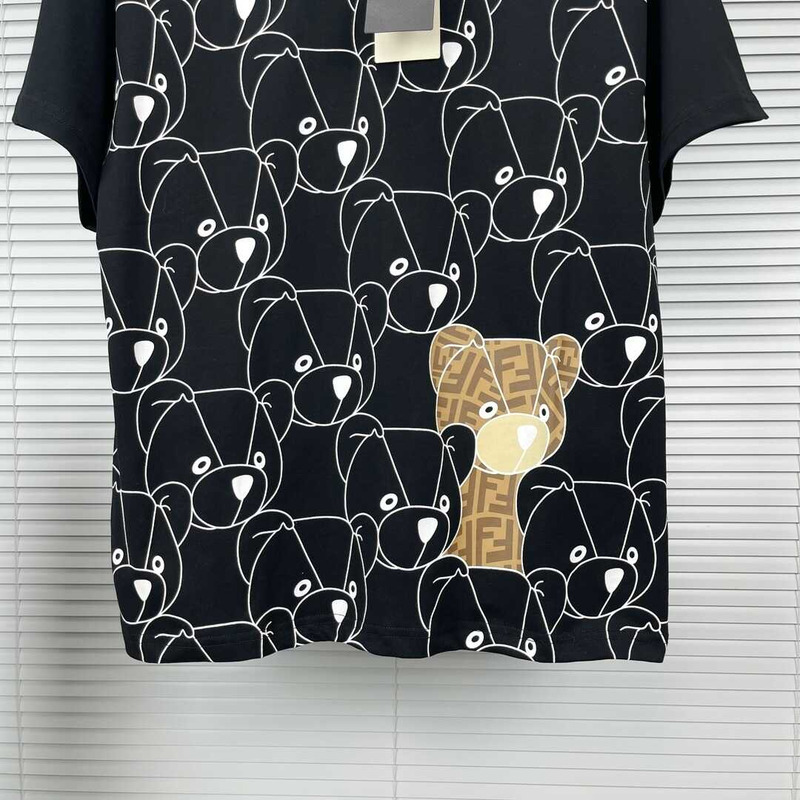 F**di bear t-shirt black