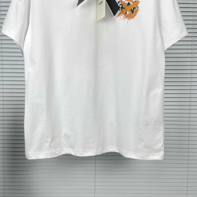 F**di cotton t-shirt white