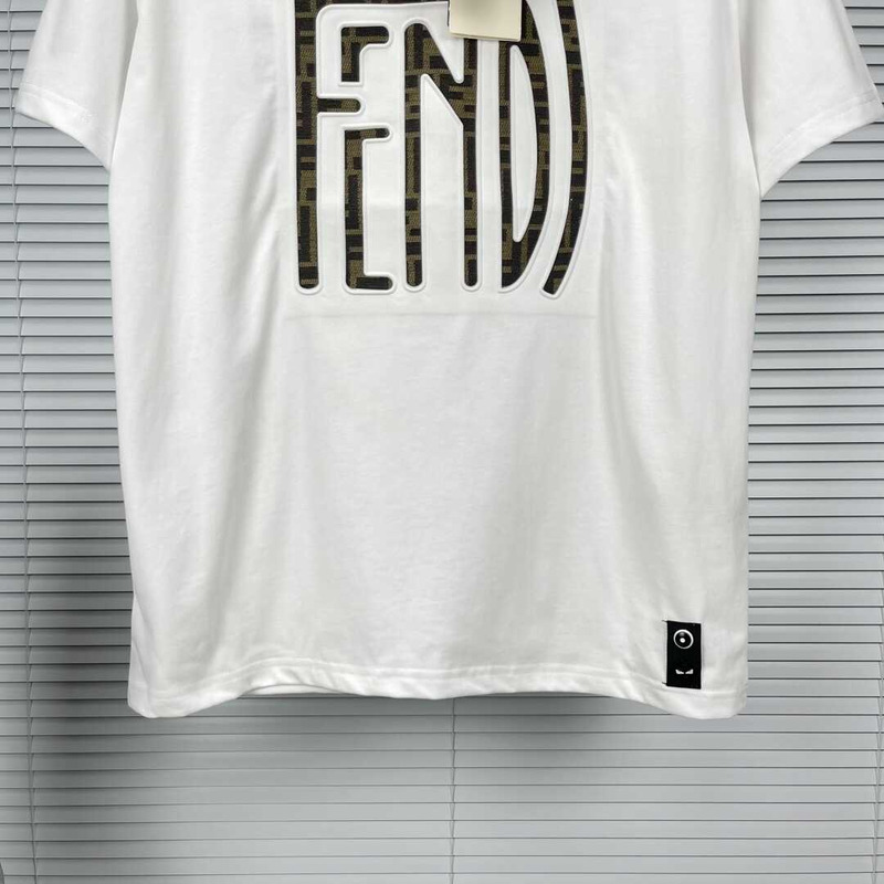 F**di cotton t-shirt white