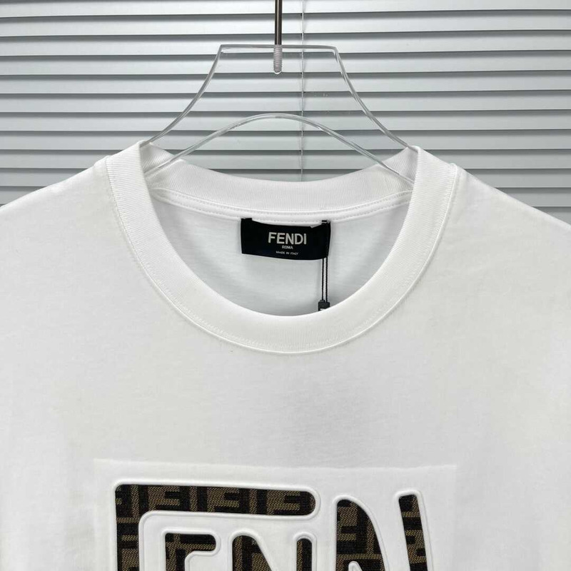 F**di cotton t-shirt white