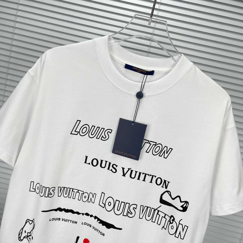 l**is V*t*n x nocimh“double logo” t-shirt white