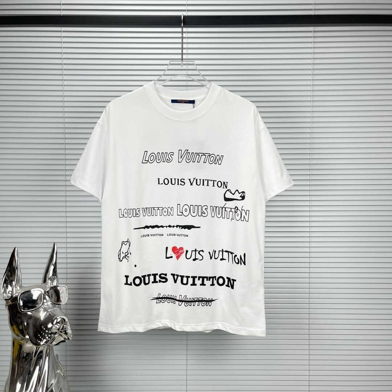 l**is V*t*n x nocimh“double logo” t-shirt white