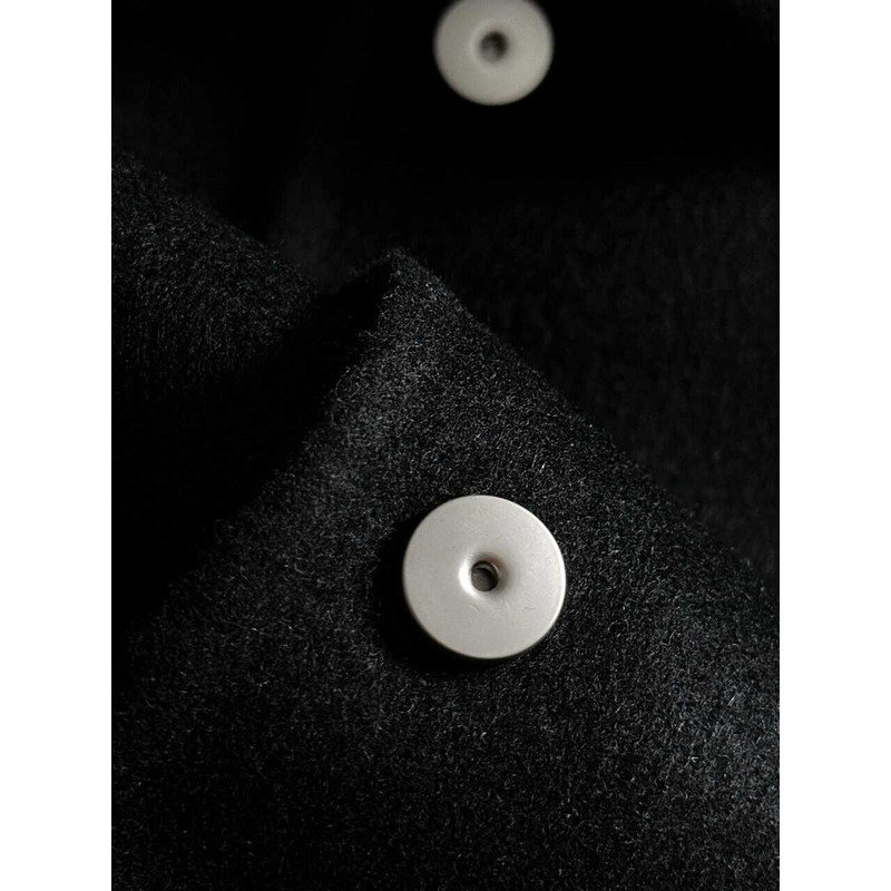 Pra*a button-up jacket  black