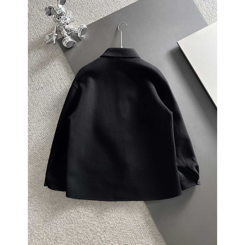 D*or cashmere jacket black