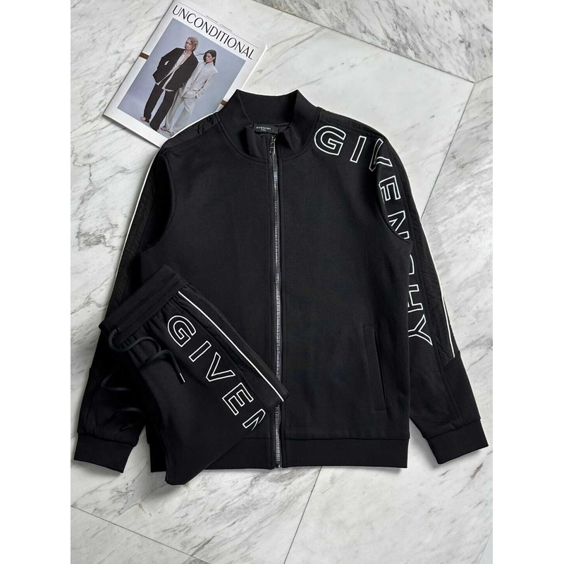 Givenchy Track Jacket And Pants Black