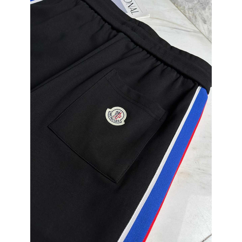 Moncler Hoodie And Pants Black