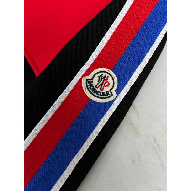 Moncler Track Jacket And Pants Red Black