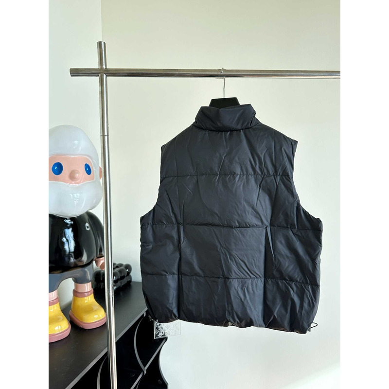 l**is V*t*n monogram reversible down gilet black