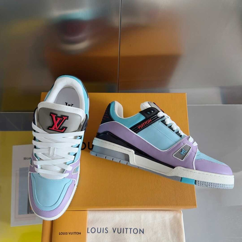 l**is V*t*n lv trainer sneaker blue