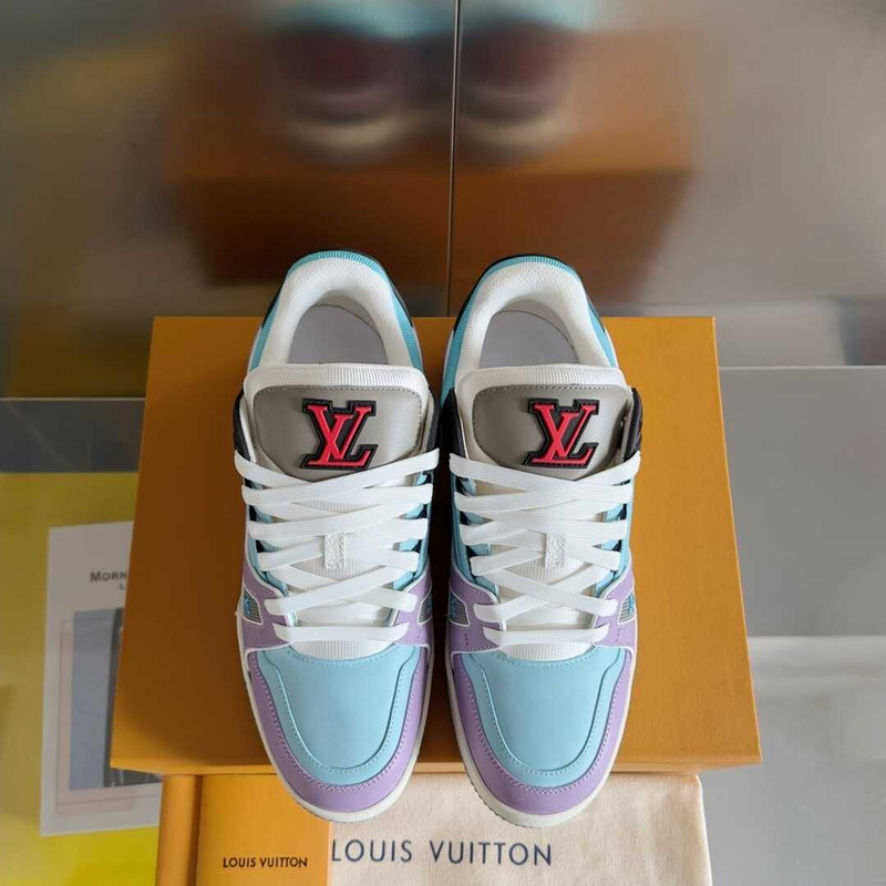 l**is V*t*n lv trainer sneaker blue