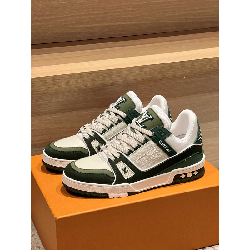 l**is V*t*n lv trainer sneaker green