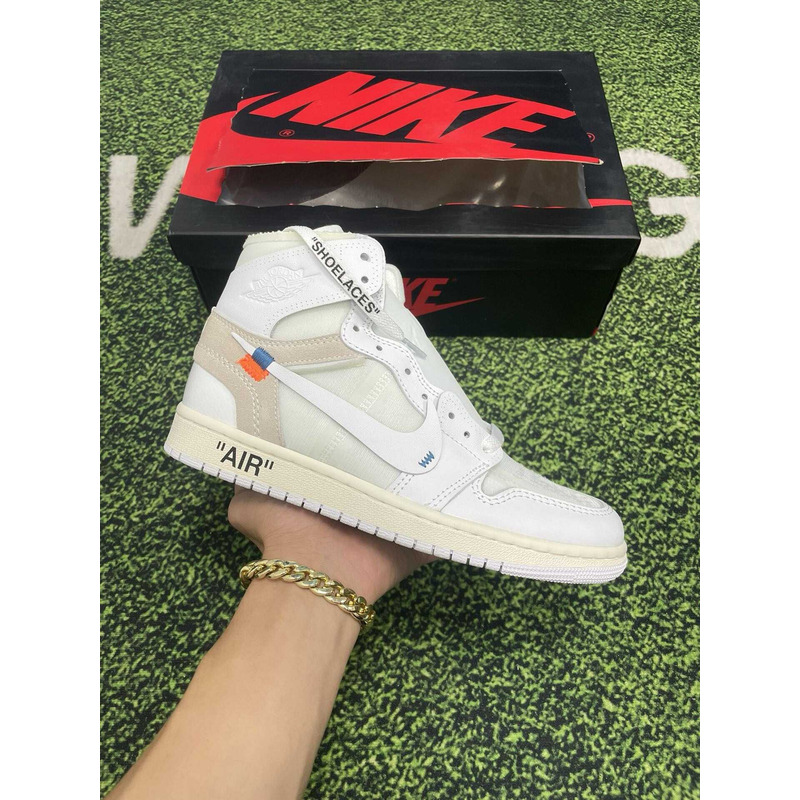 Air Jordan 1 x Off-White Retro High Top Sneaker White