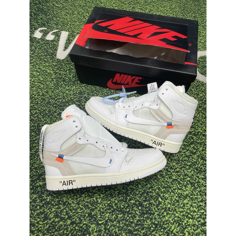 Air Jordan 1 x Off-White Retro High Top Sneaker White