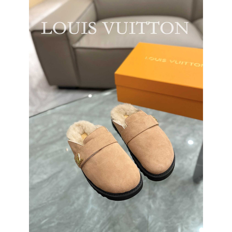 l**is V*t*n lv cosy flat comfort clog beige