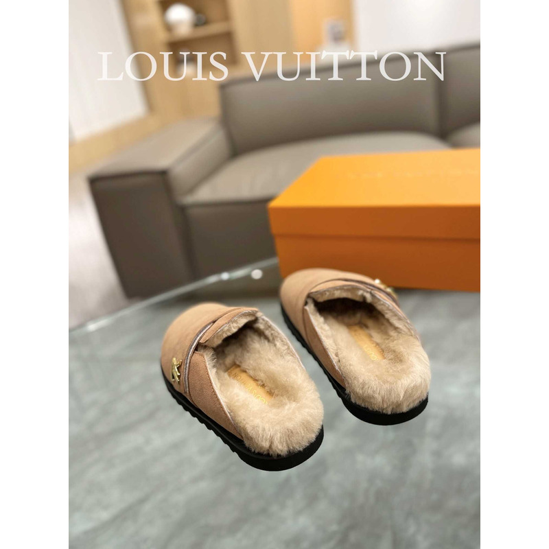 l**is V*t*n lv cosy flat comfort clog beige