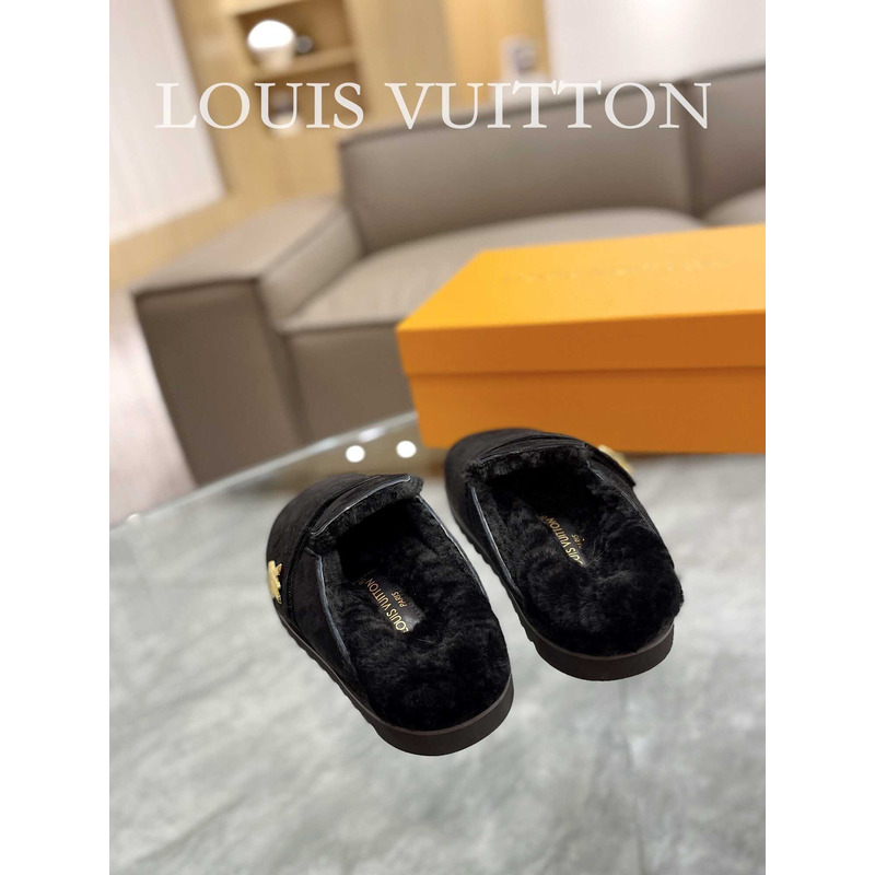 l**is V*t*n lv cosy flat comfort clog black