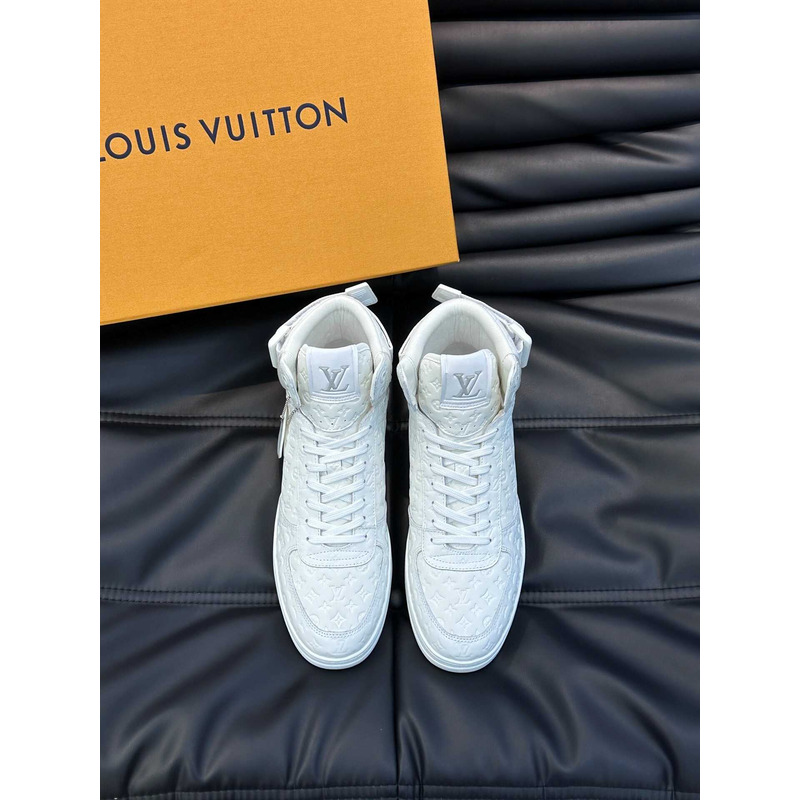 l**is V*t*n rivoli sneaker boot white