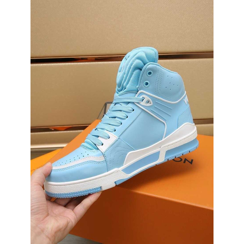 l**is V*t*n lv trainer sneaker boot blue