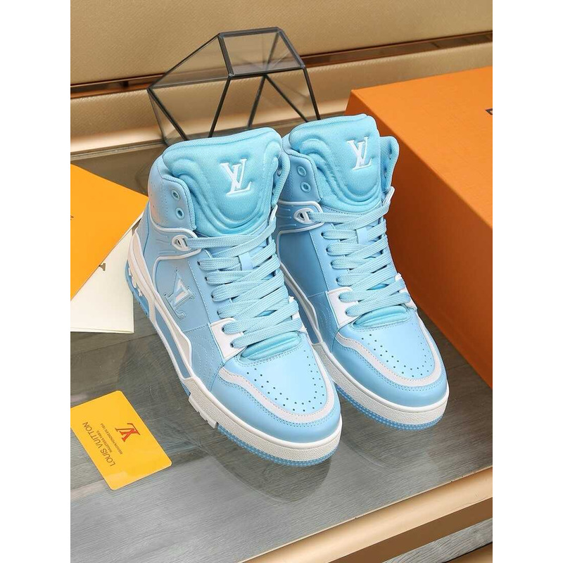 l**is V*t*n lv trainer sneaker boot blue