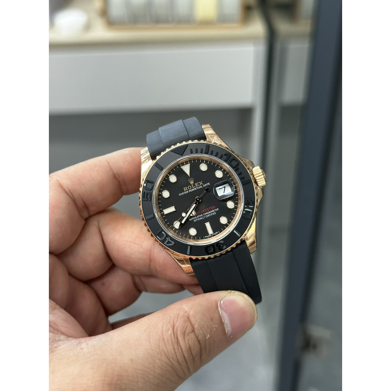 Rolex Yacht-Master Oyster Perpetual Gold And Black