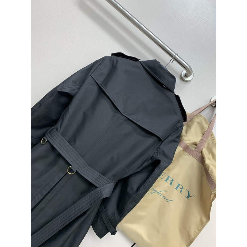 B**rry wimbledon fit short trench coat midnight black