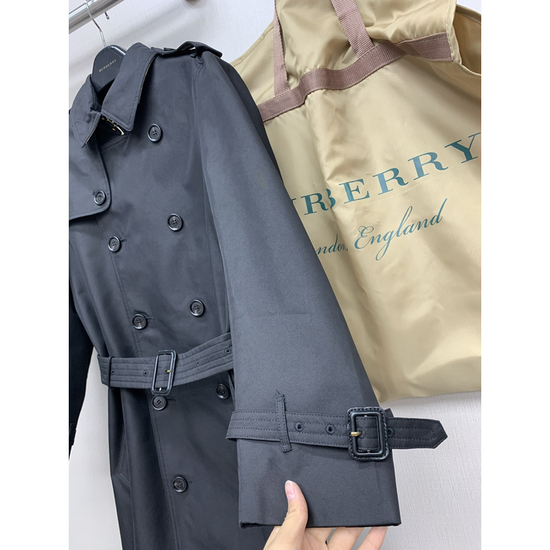 B**rry wimbledon fit short trench coat midnight black