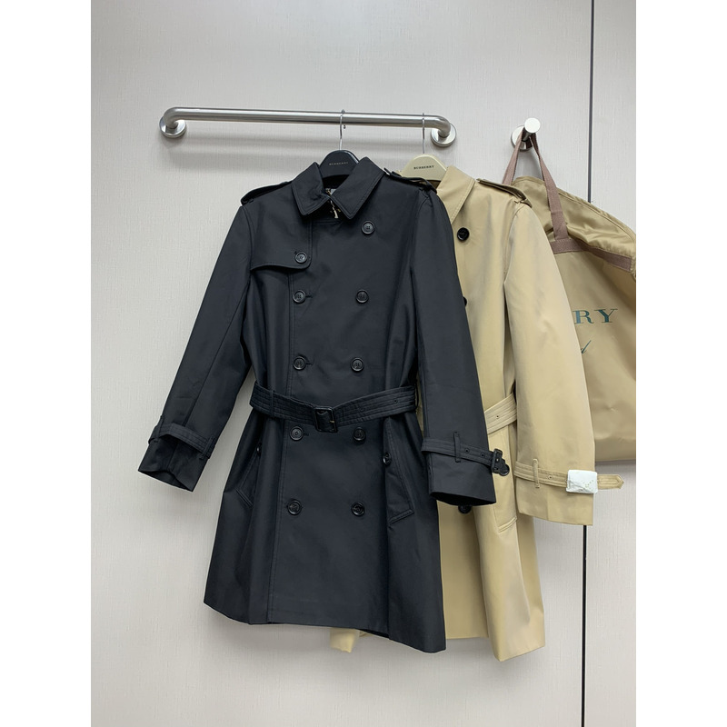 B**rry wimbledon fit short trench coat midnight black