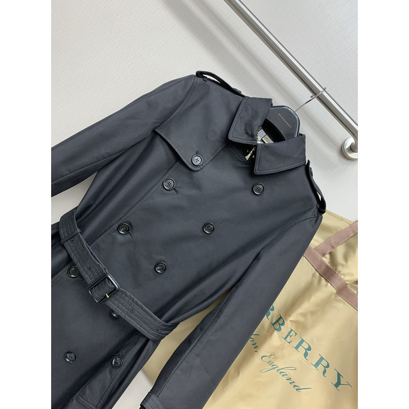 B**rry wimbledon fit short trench coat midnight black