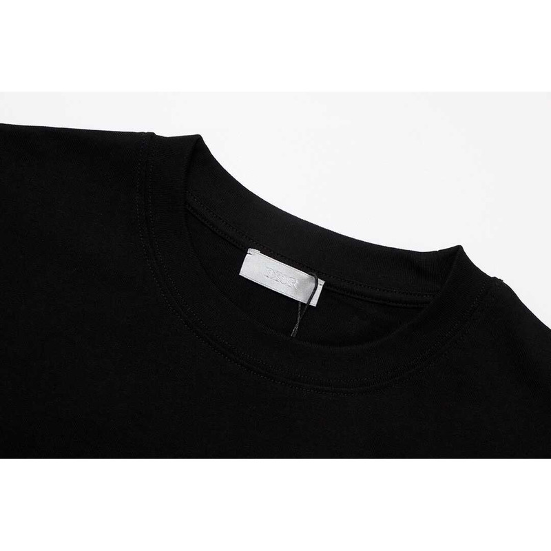 ch**an D*or atelier t-shirt relaxed fit black