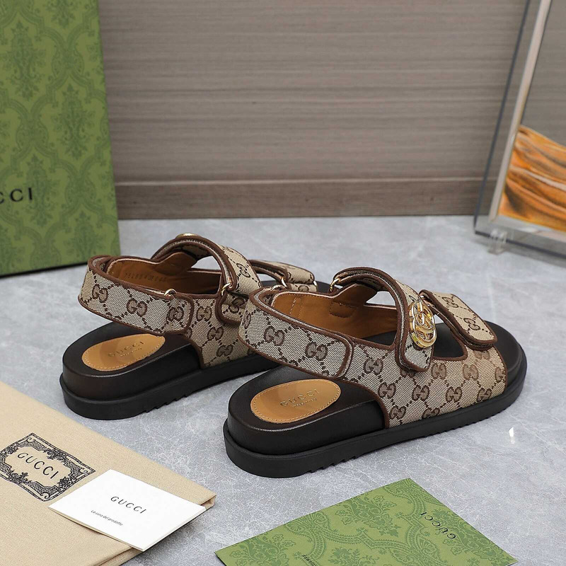 G*u*i women`s double sandal beige