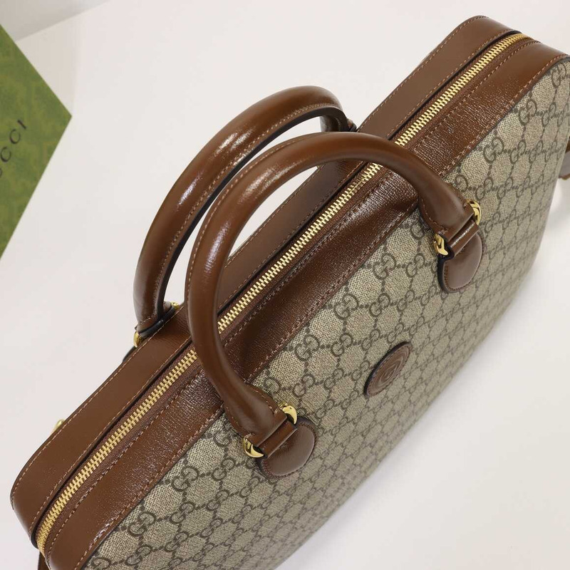 G*u*i beige ‘gg retro’ holdall bag