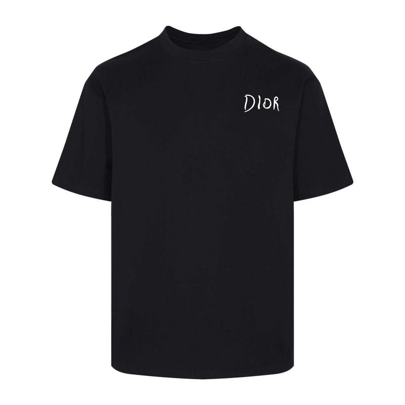 D*or cotton t-shirt black