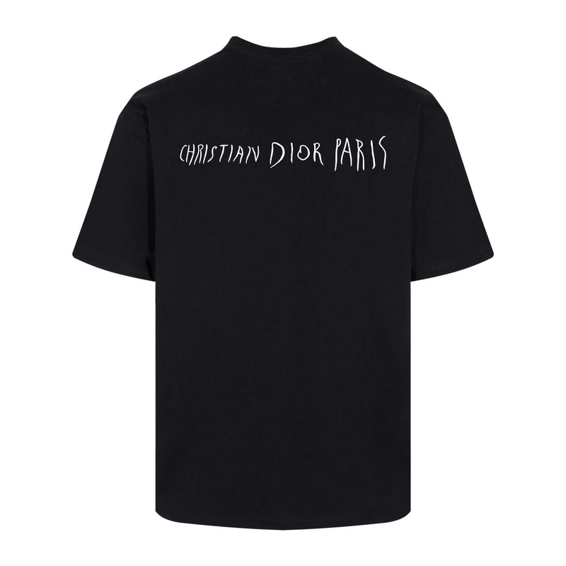 D*or cotton t-shirt black