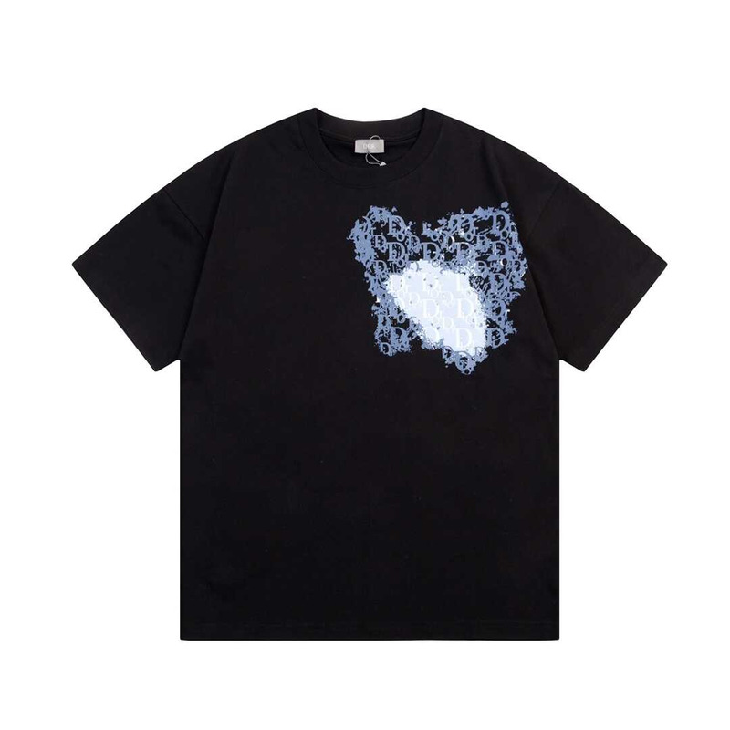 Cotton Printed T-Shirt Black